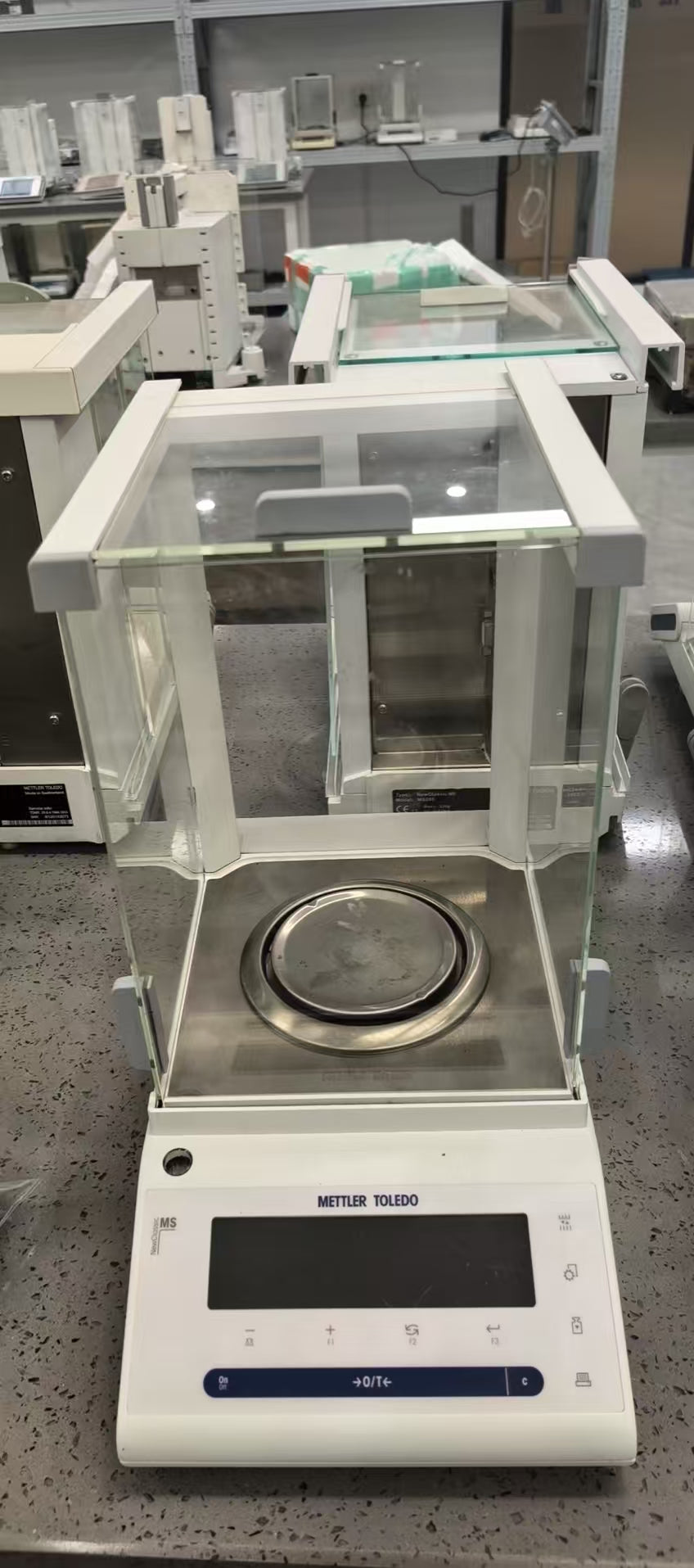 used Mettler Toledo MS204 Balance calibrators /made in  Switzerland
