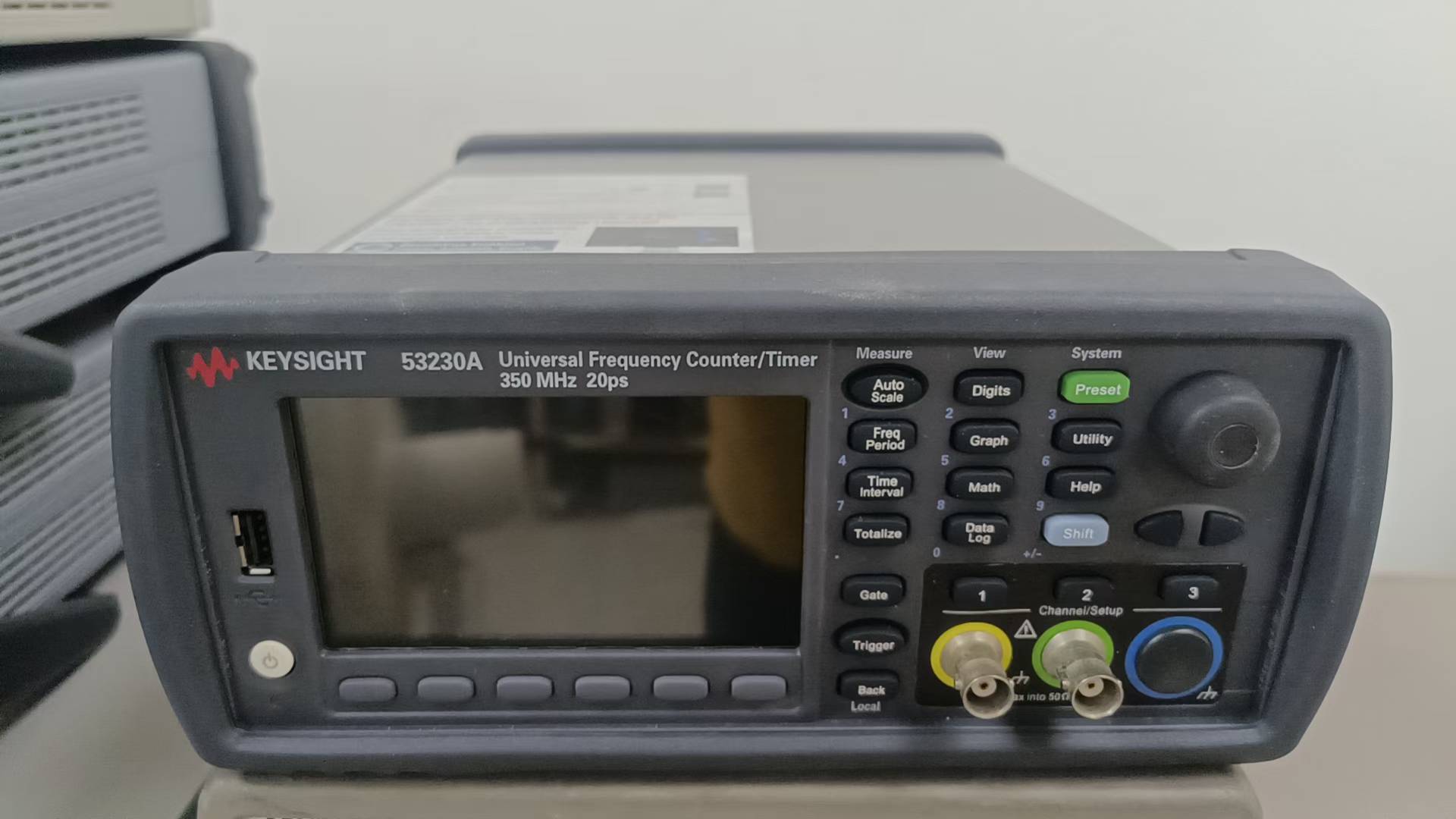 Used Keysight/Agilent 53230A Universal Frequency Counter/Timer,