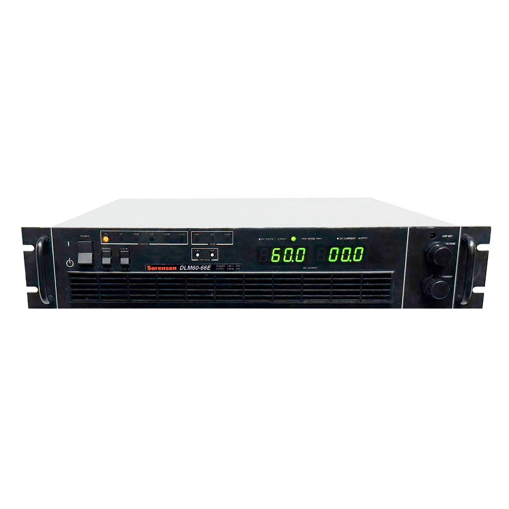 Ametek / Sorensen DLM 60-66E Programmable DC Power Supply, 0 to 60 Vdc, 0 to 66 A