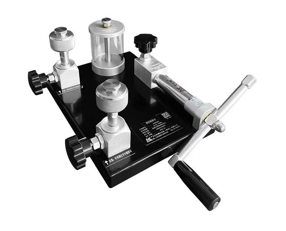 new Hydraulic calibration table -0.05~40MPa Pure water or calibration oil