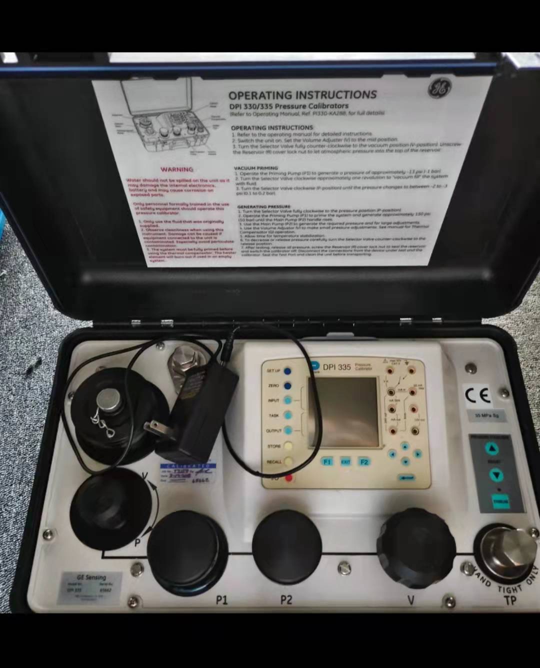 Druck DPI 330 / 335 Pressure Calibrator/Portable hydraulic high pressure calibrators