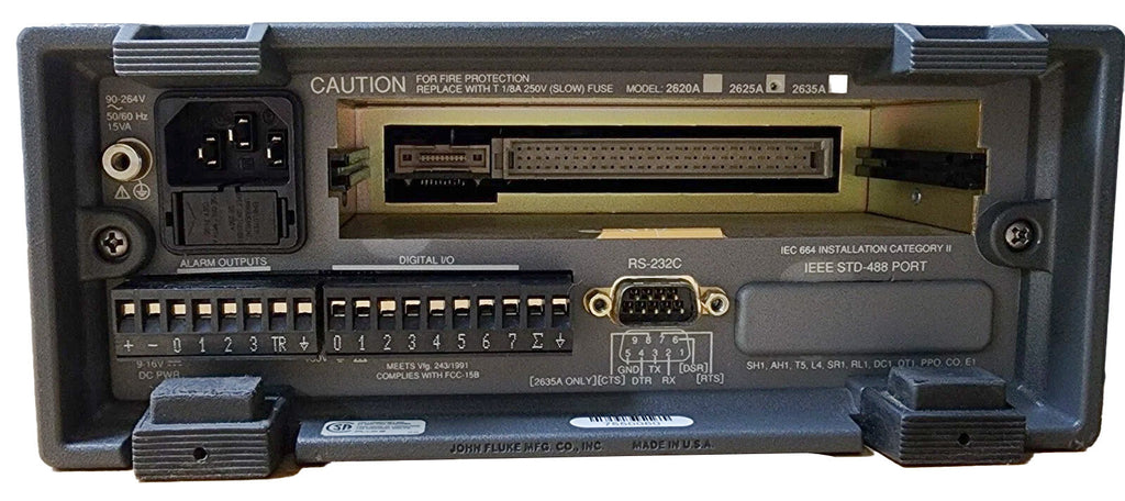 Fluke 2625A Hydra Series II Data Acquisition Unit, 21 Channel Analog Input