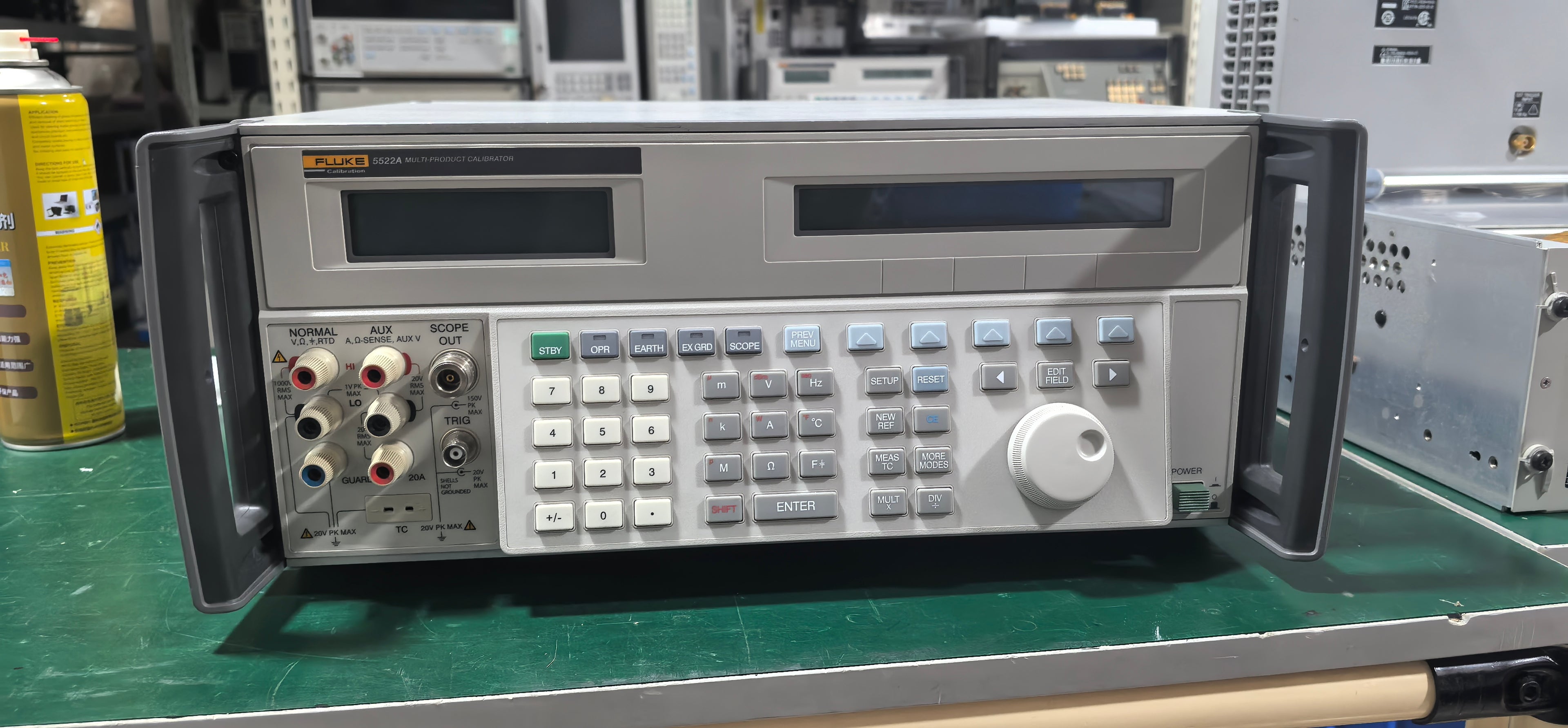Fluke 5522A Multi-Product Calibrator with option SC1100 ...Oscilloscope Calibration