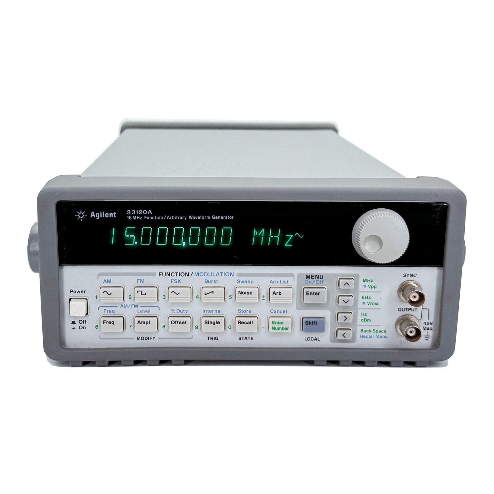 Keysight / Agilent 33120A Function / Arbitrary Waveform Generator, 15 MHz