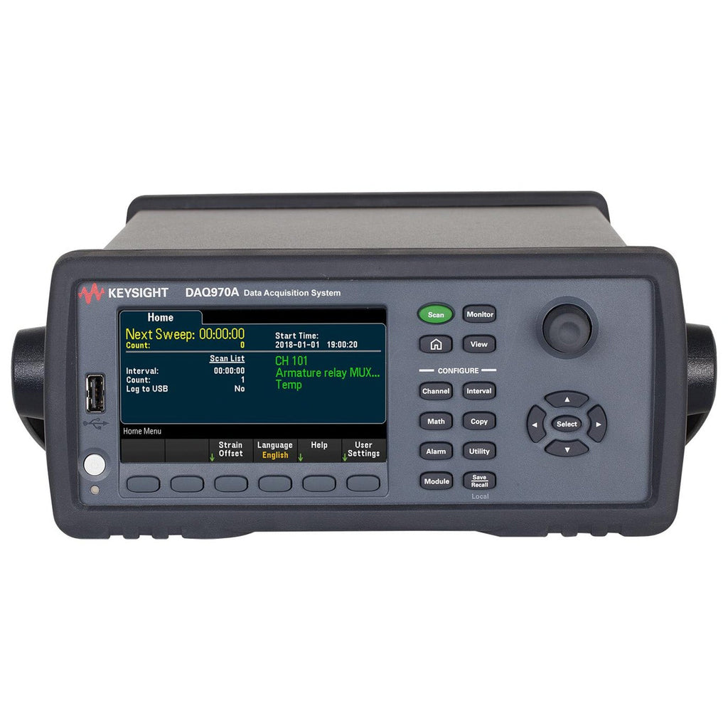 Keysight / Agilent DAQ970A Data Acquisition/Switch Unit, USB, LAN