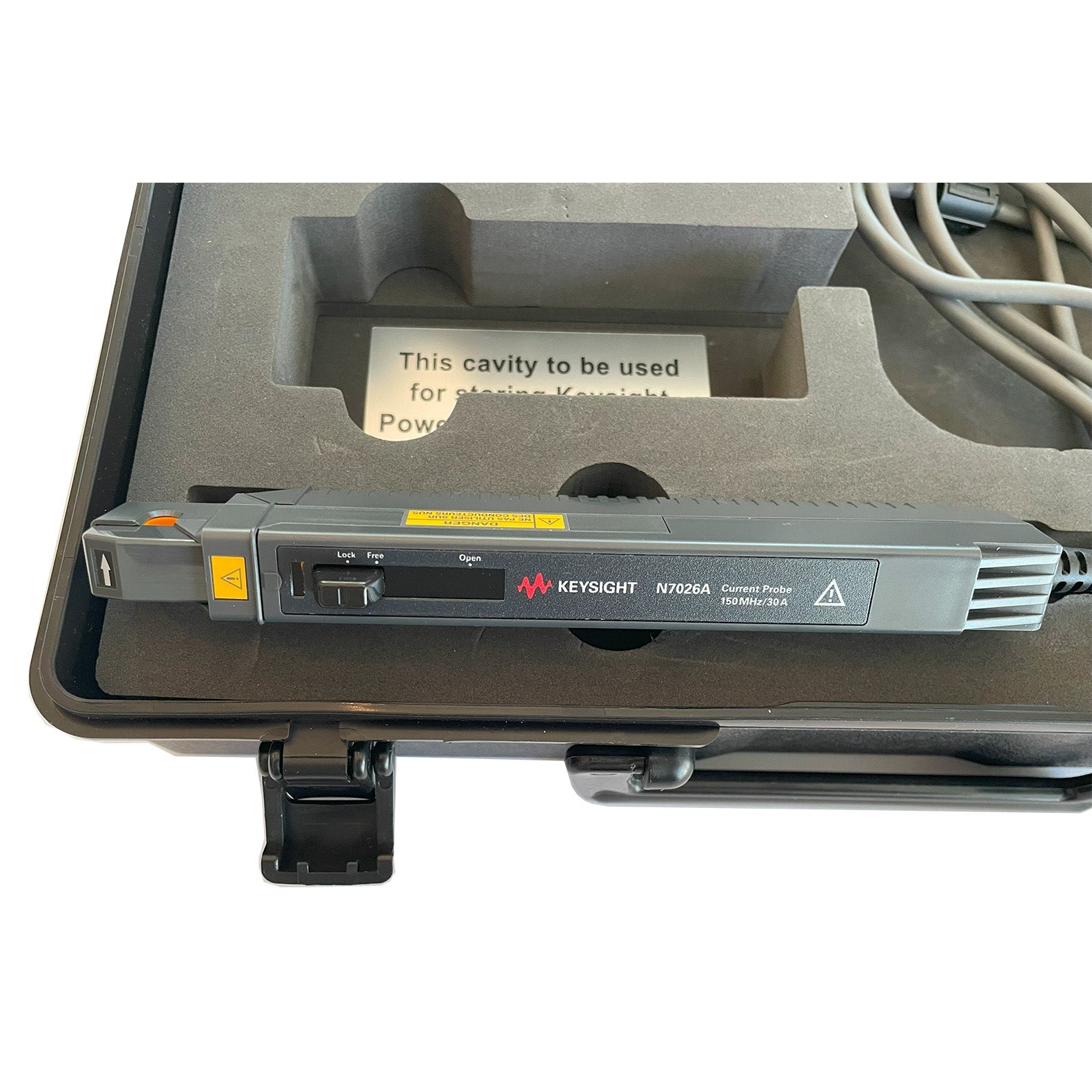 Keysight / Agilent N7026A AC/DC High Sensitivity Clamp-On Current Probe, 150 MHz