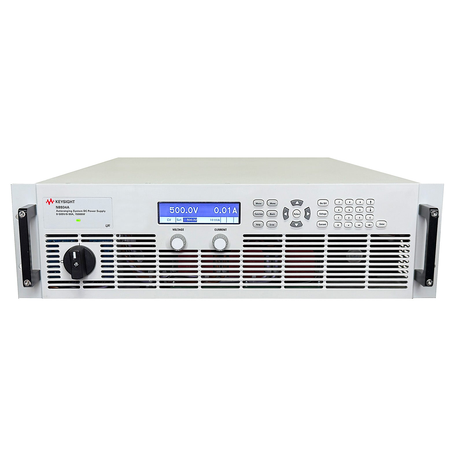 Keysight / Agilent N8934A Autoranging System DC Power Supply, 0 to 500 Vdc, 0 to 90 A, 15 kW