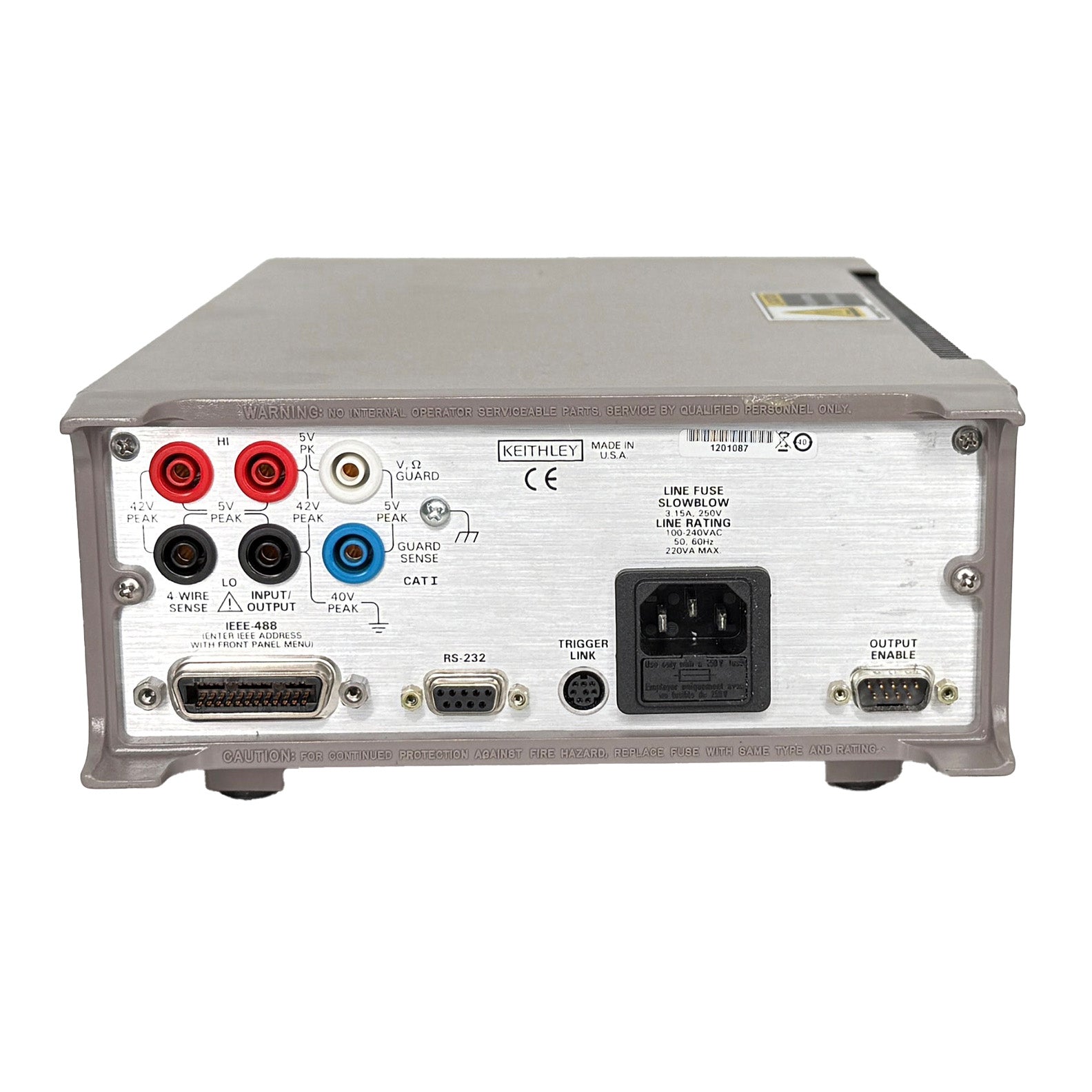 Keithley 2440 SourceMeter, SMU Instrument, 40 V, 5 A, 50 W, Series 2400