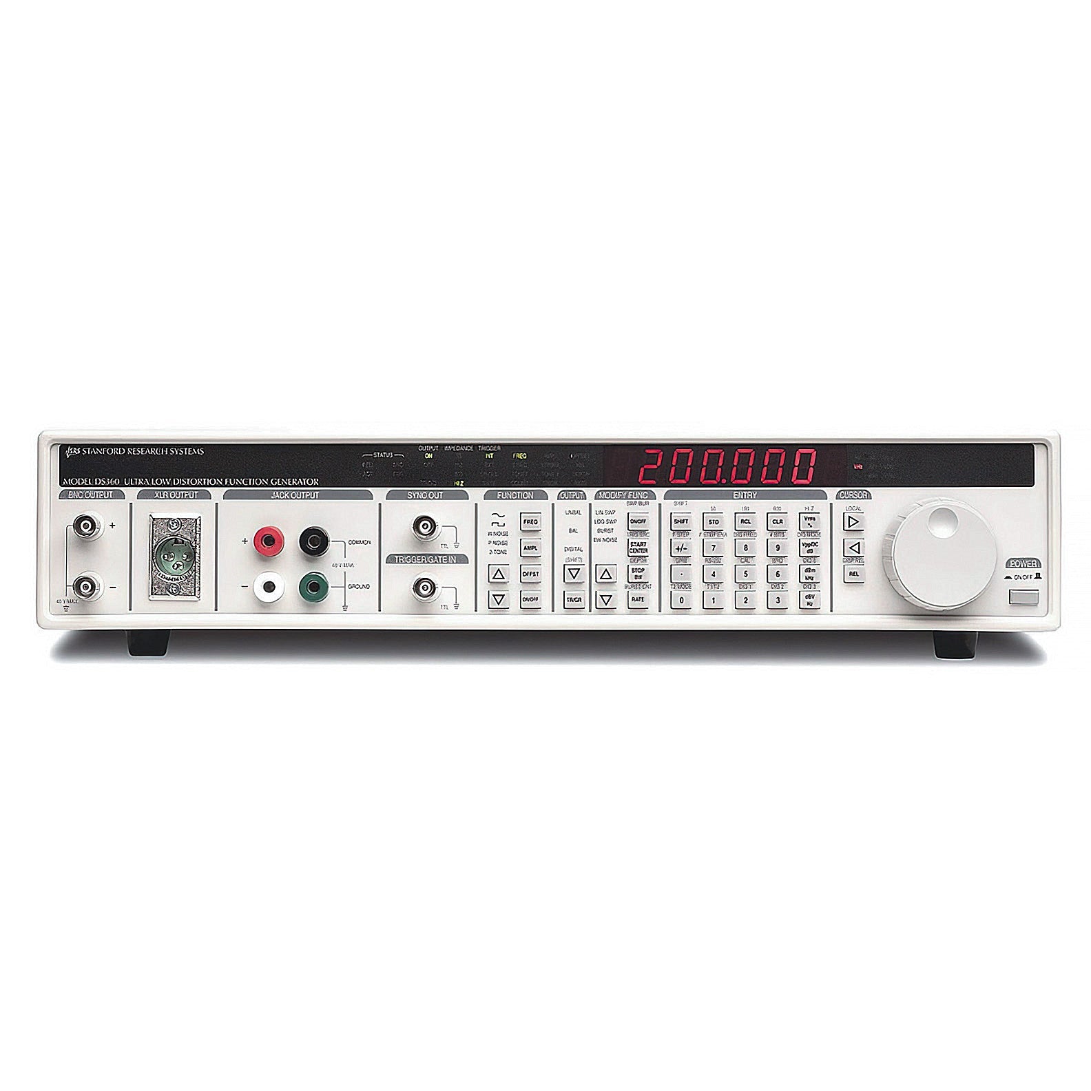 Stanford Research DS360 200 kHz Low Distortion Generator, 10 mHz to 200 kHz