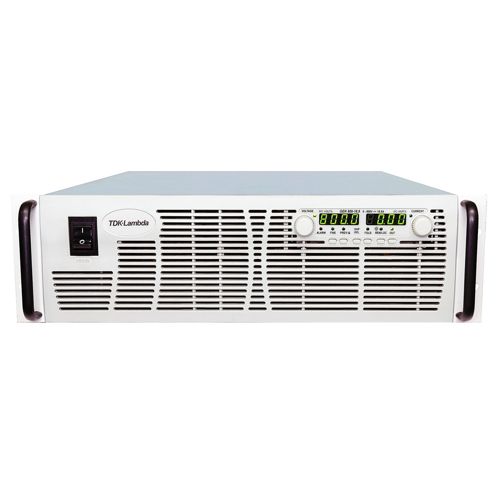 TDK-Lambda GEN 800-18.8 Programmable DC Power Supply, 0 to 800 V, 0 to 18.8 A, 3 Phase 208 Vac