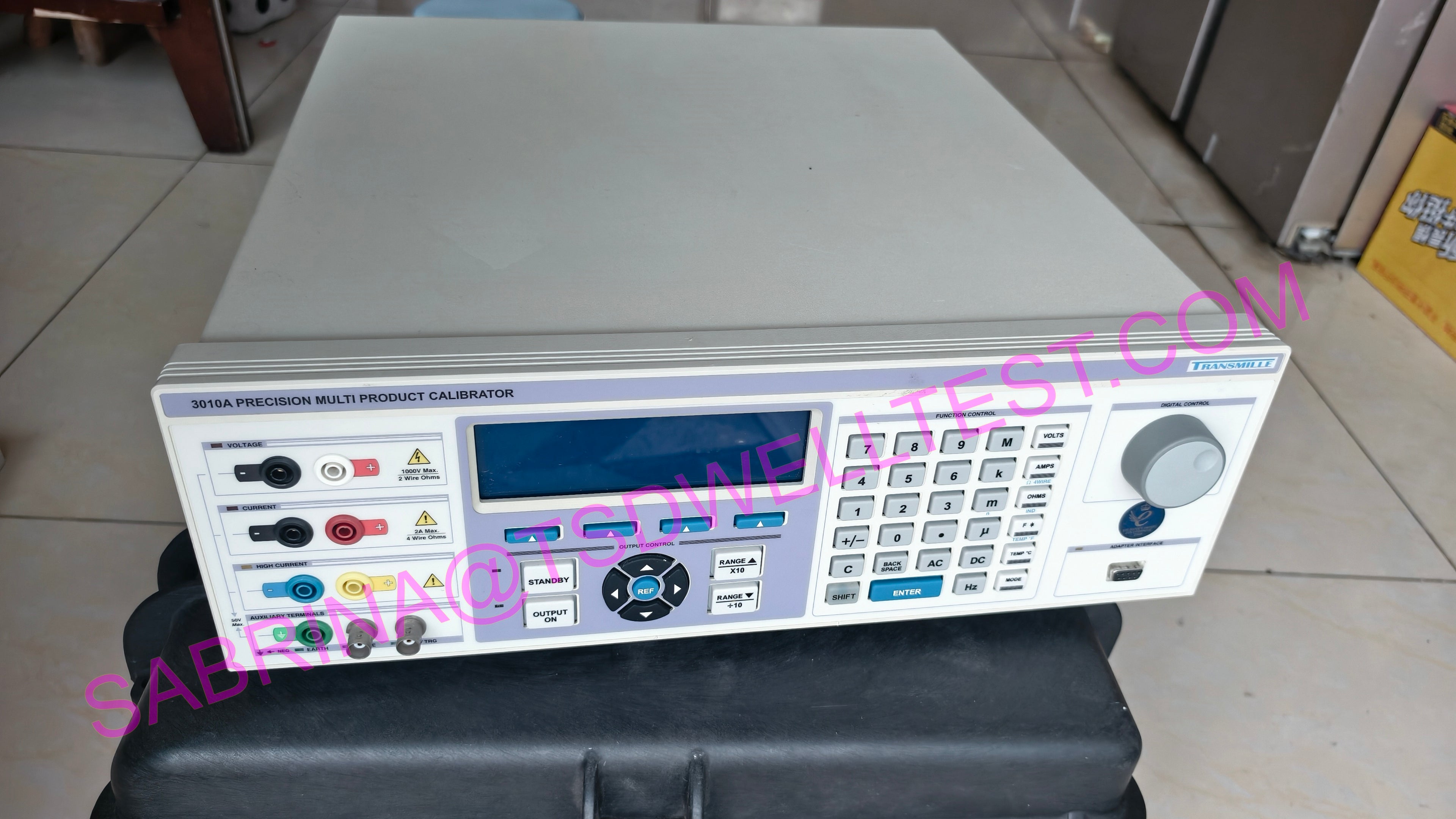 TRANSMILIE 3010A PRECISION MULTI PRODUCT CALIBRATOR/used
