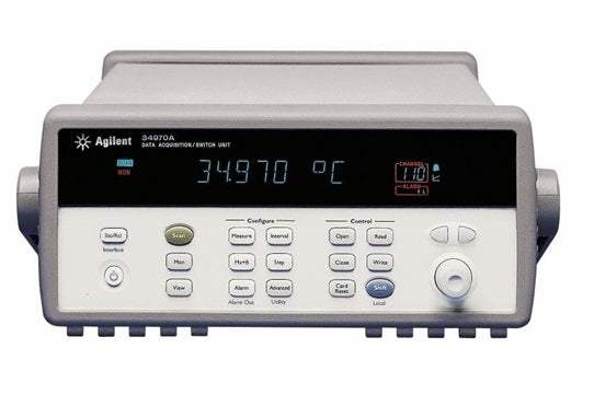Used 34970A Agilent Data Logger