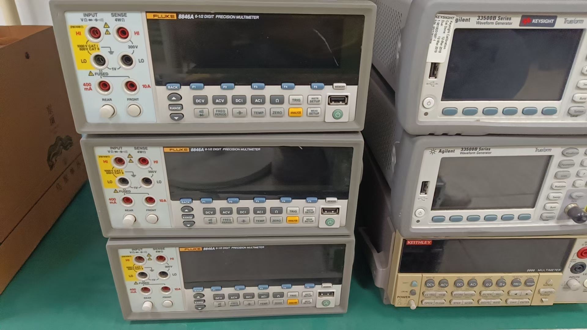 Used FLUKE8846A 6.5 DIGIT PRECISION MULTIMETER